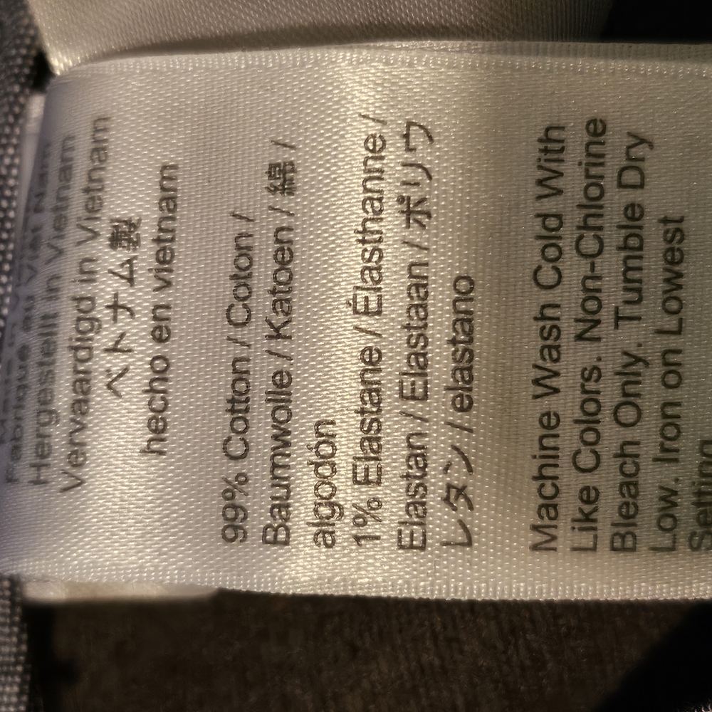 J Crew Men's 484 Slim Fit Pants - Olive, Gray, Navy. 33x34 - Picture 6 of 9